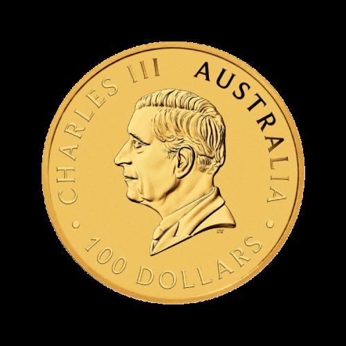 Thumbnail 1 Troy ounce gold Australian Emu Münze 2025 back