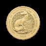1 troy ounce gold Tudor Beasts Greyhound of Richmond 2025 front