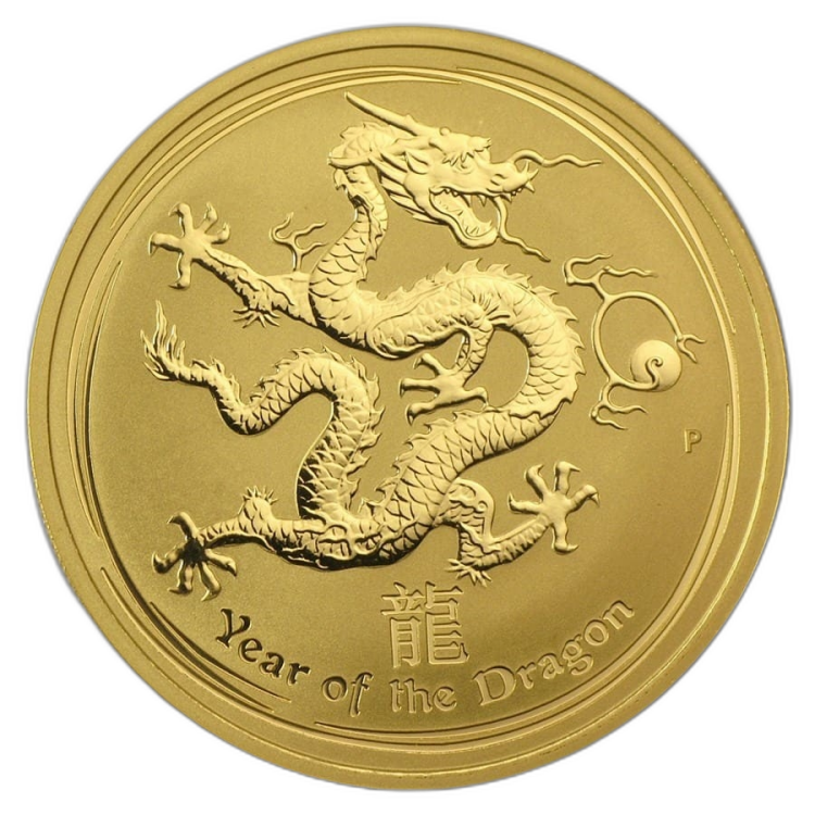 1 oz Lunar Or 2012 front