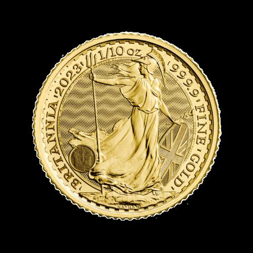 Thumbnail Gold Britannia 1/10 oz 2023