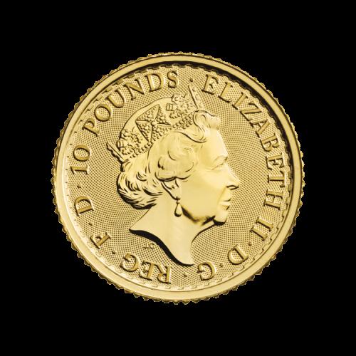Thumbnail Elizabeth II gold Britannia