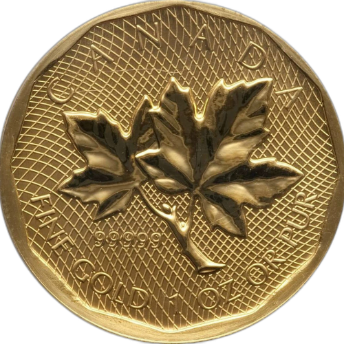 Thumbnail 1 oz Royal Canadian Mint Gouden Munt voorkant