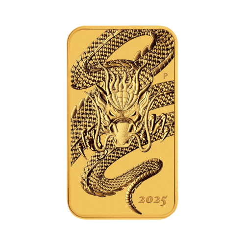 Thumbnail Rectangular Dragon 2025 goud