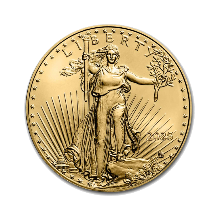 1/2 oz gold American Eagle coin