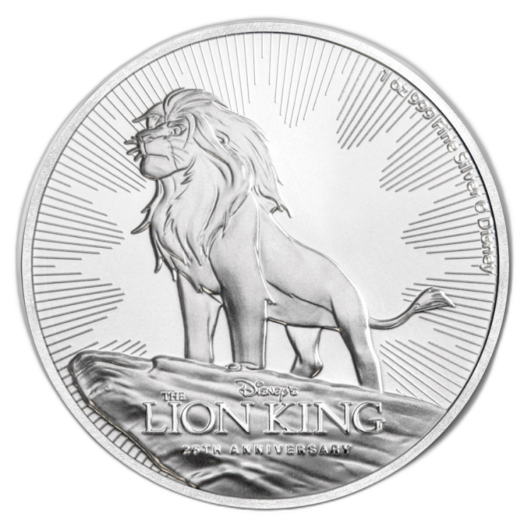 1 oz New Zealand Mint Silver Coin 2019 front