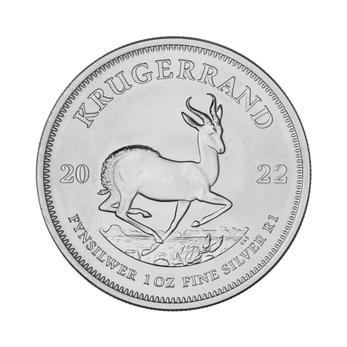 Thumbnail 1 oz Krugerrand d'Argent Plusieurs Années front