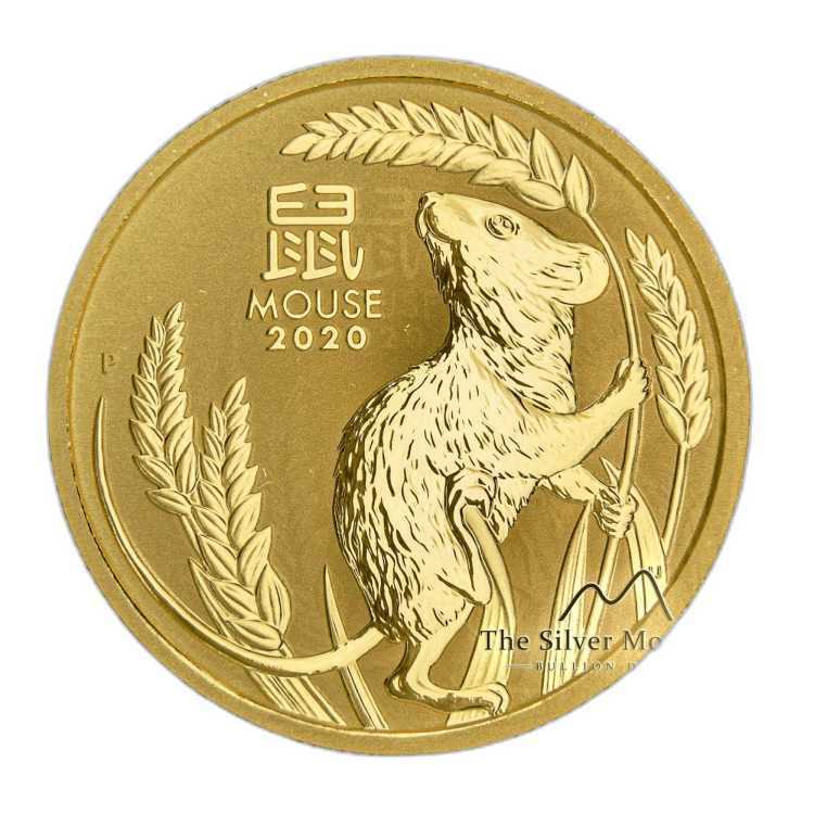 1/2 oz Lunar Or 2020 front