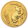 1/4 oz Lunar Gouden Munt 2020 voorkant