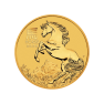 1 oz d'or Lunar III - Année du Cheval 2026 front
