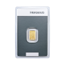 1g Heraeus Goudbaar voorkant