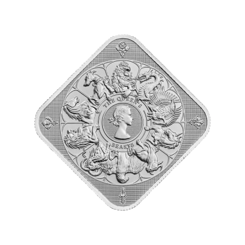 Thumbnail 1 troy ounce Queen's Beast Completer silver bar