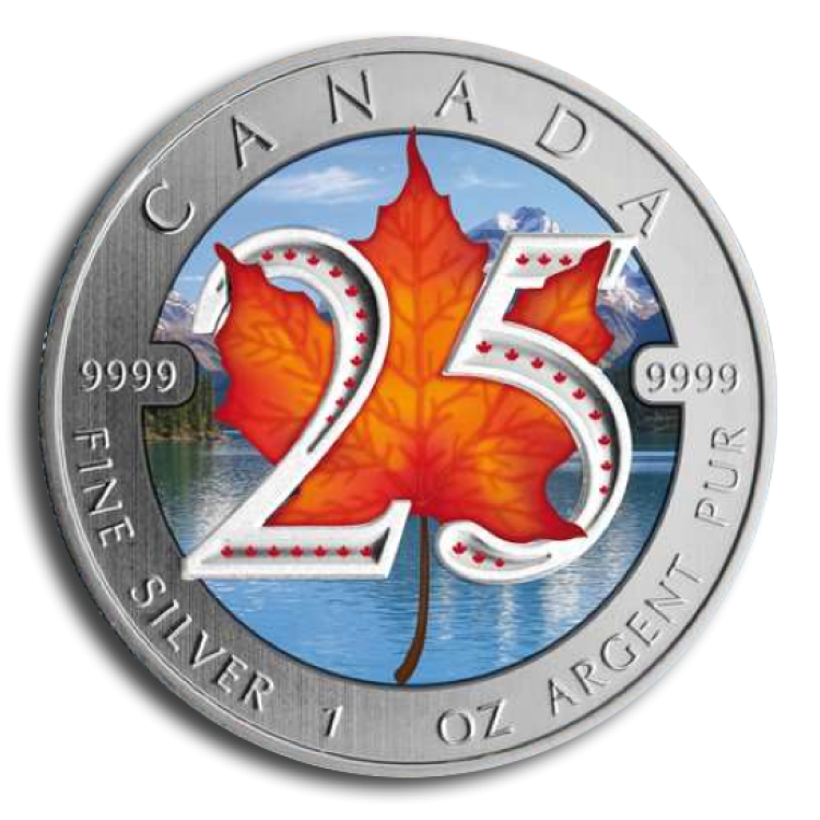1 oz Royal Canadian Mint Zilveren Munt 2013 voorkant