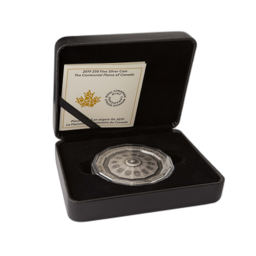 Thumbnail 3 oz Royal Canadian Mint Silbermünze 2019 front