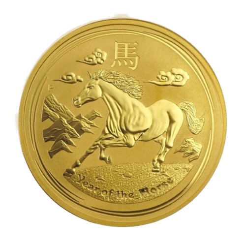 Thumbnail 1 oz Lunar Or 2014 back