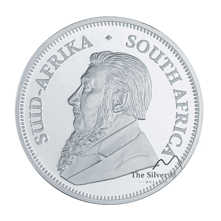 Reverse 2 oz silver Krugerrand 2021