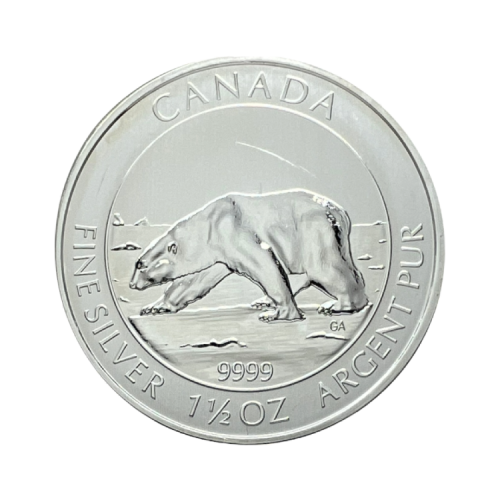 Thumbnail 1,5 oz Royal Canadian Mint Silver Coin 2013 front