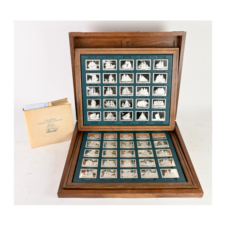 4625g Franklin Mint Silbermünze Verschiedene Jahre front