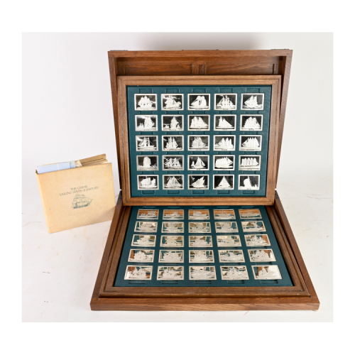 Thumbnail 4625g Franklin Mint Silbermünze Verschiedene Jahre front