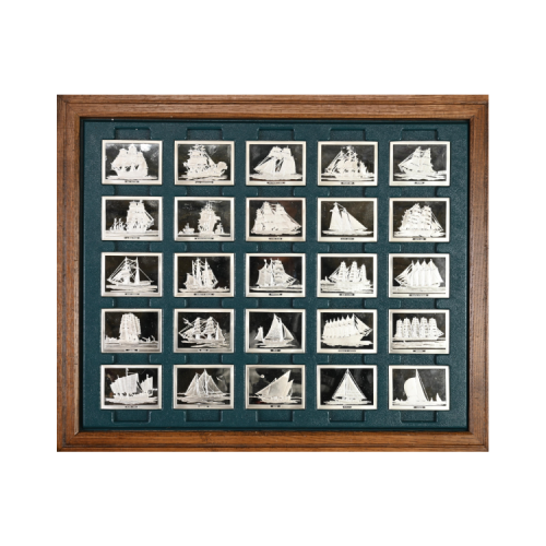 Thumbnail 4625g Franklin Mint Silbermünze Verschiedene Jahre back