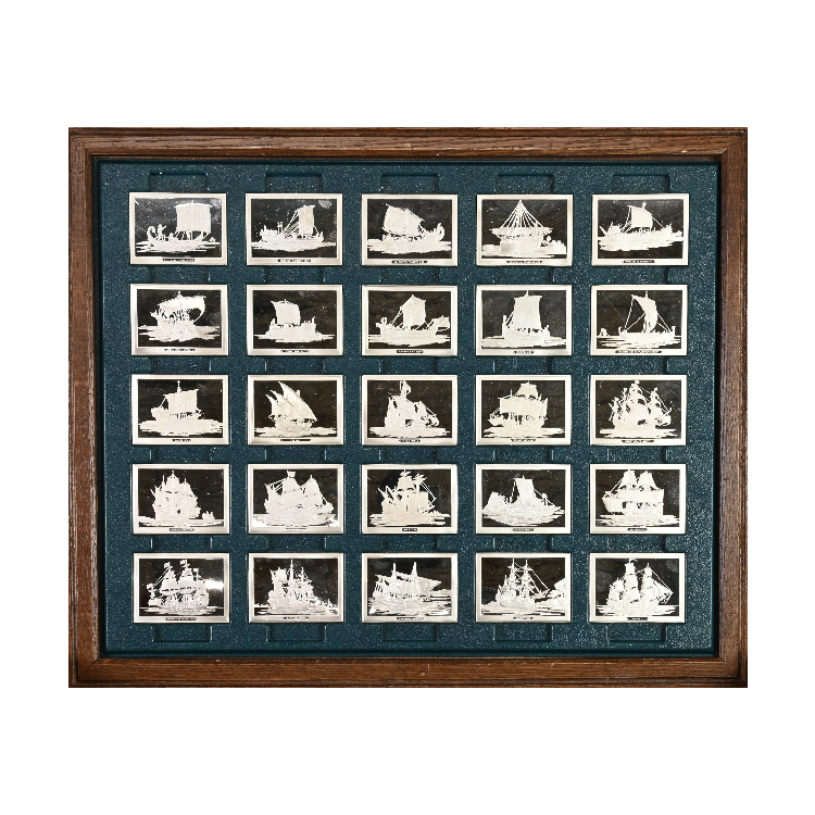 4625g Franklin Mint Silbermünze Verschiedene Jahre angle 1