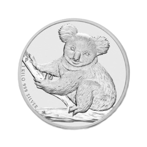 Thumbnail 1 kilo Koala Silbermünze 2009 front