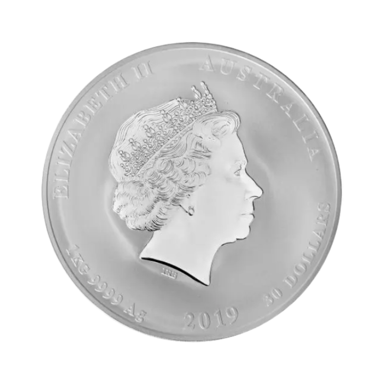1 kilo Lunar Plata 2019 back