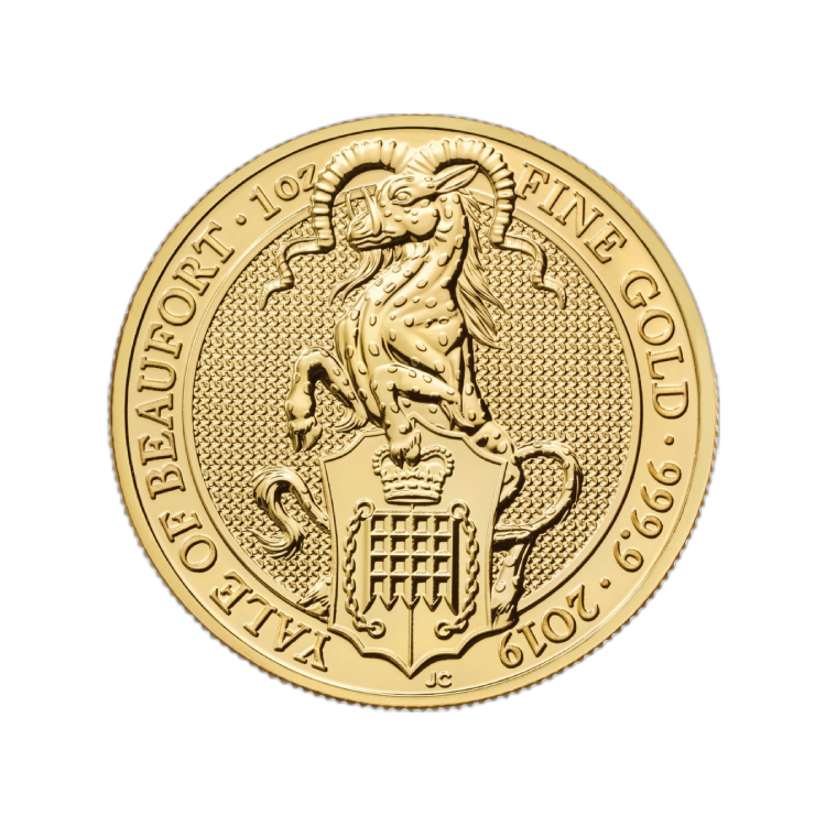 1 oz Royal Mint Goldmünze 2019 front