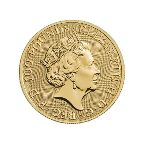 Thumbnail 1 oz Royal Mint Goldmünze 2019 back