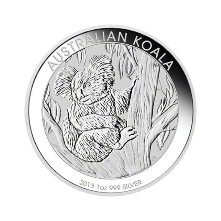 1 kilo Koala Silbermünze 2013 front