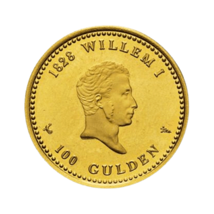 Gouden munt 100 Gulden Nederlandse Antillen (1978) back