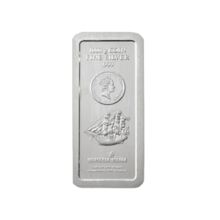 1 kilo Verschiedene Jahre Silberbarren Verschiedene Jahre front