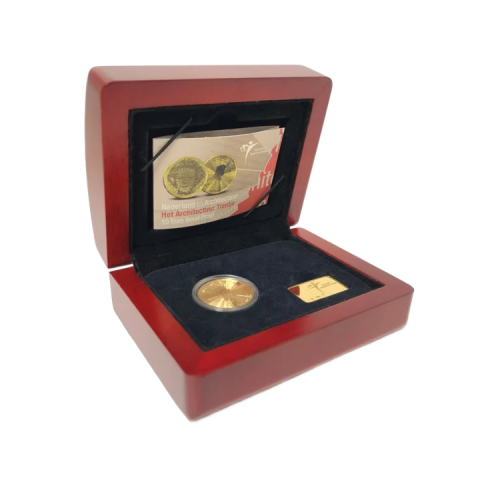 Thumbnail The Architecture Ten Guilder 10 Euro Gold Proof