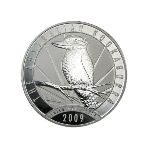 Thumbnail 1 kilo Kookaburra Silbermünze 2009 front