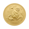 1 troy ounce gold Lunar Year of the Monkey 2016
