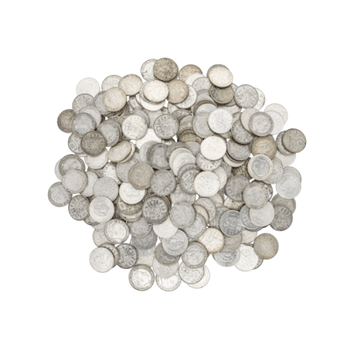 Thumbnail 5 kilo Koninklijke Nederlandse Munt Silver Coin Mixed Years angle 1