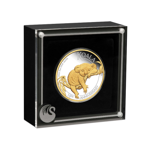 Thumbnail 3 oz Koala Silbermünze 2022 angle 2