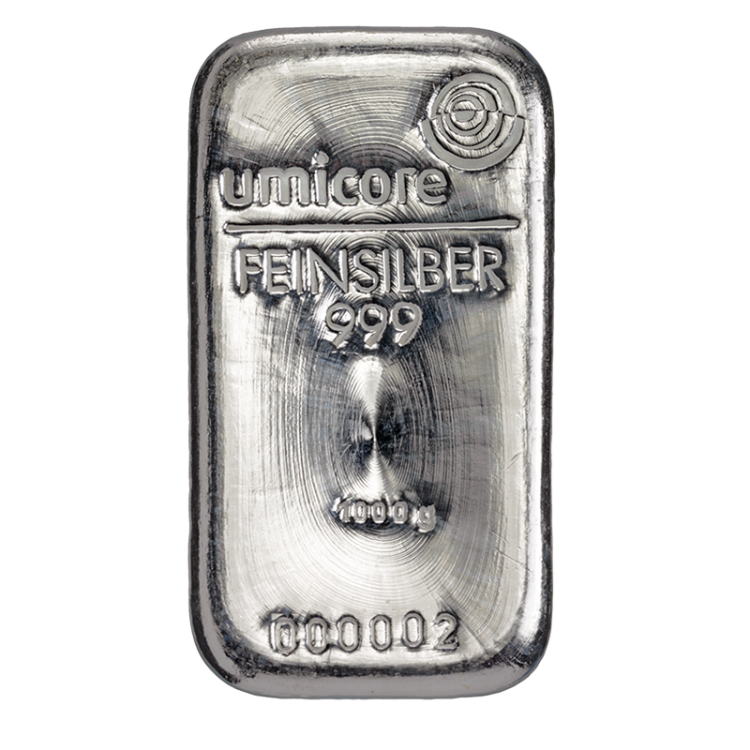 1 kilo silver bar Umicore