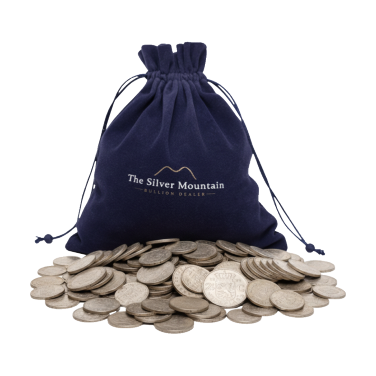 2 kilo Koninklijke Nederlandse Munt Zilveren Munt Divers voorkant