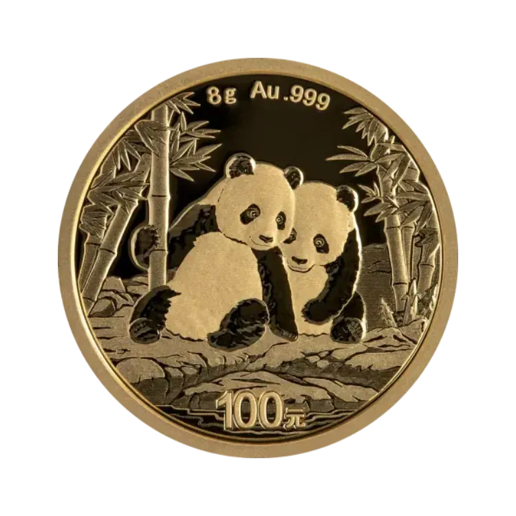 8 gram gold Panda coin 2026