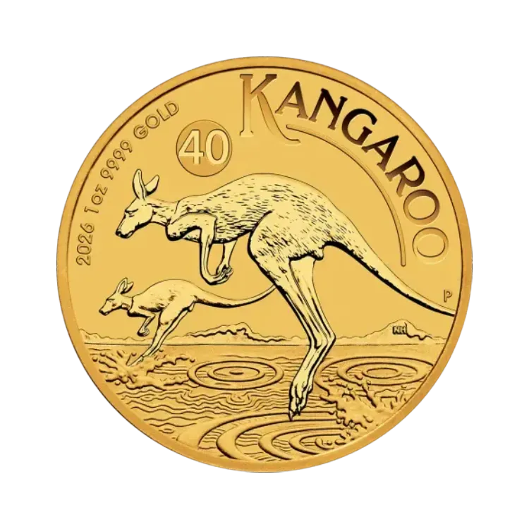 1 oz gold Kangaroo coin 2026