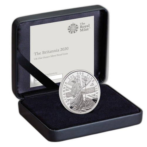 Thumbnail 1 oz Royal Mint Silver Coin 2020 front