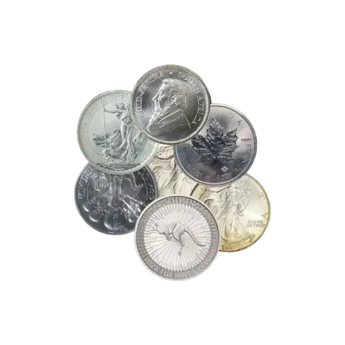 Thumbnail Circulated 1 oz silver coin