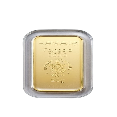 Thumbnail 20g Heraeus Goldbarren front