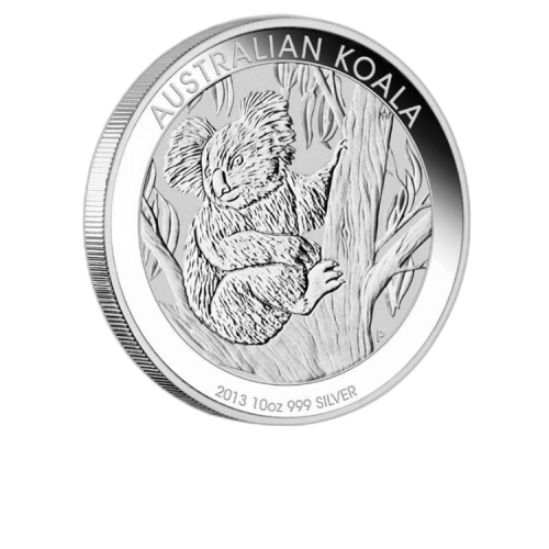 Thumbnail 10 oz Koala Zilveren Munt 2013 voorkant