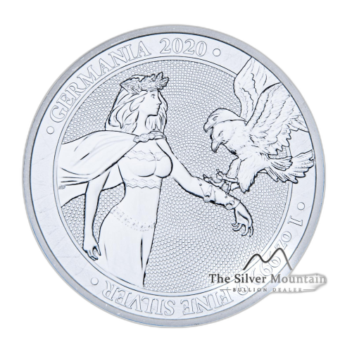 Thumbnail 1 oz Germania Silbermünze 2020 front