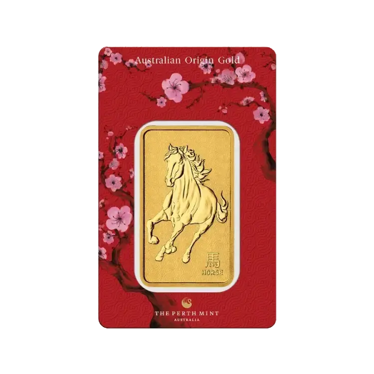 1 oz gold bar Lunar III Year of the Horse 2026