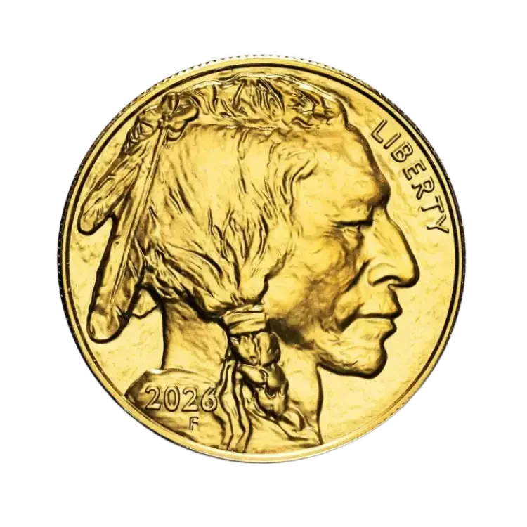 1 once troy d'or American Buffalo 2026 front