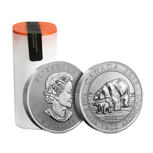 Thumbnail 1,5 oz Royal Canadian Mint d'Argent 2013 angle 1