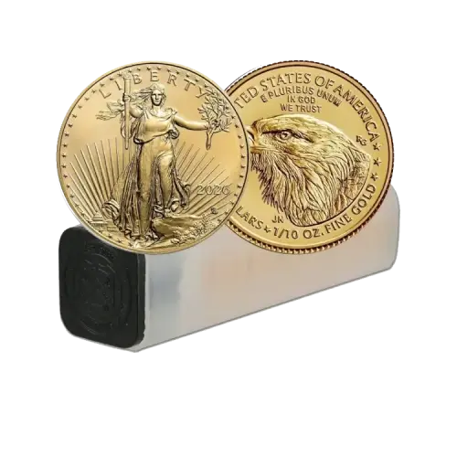 Thumbnail 1/10 oz American Eagle Oro 2026 angle 2
