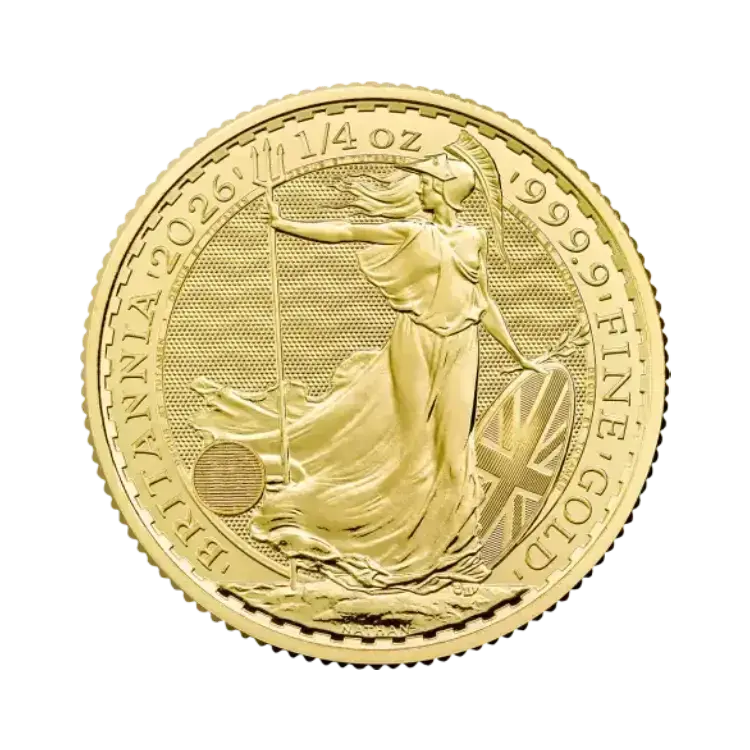 1/4 oz gold Britannia coin 2025